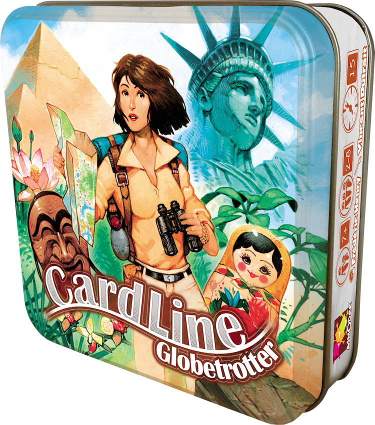 Boîte du jeu : CardLine Globetrotter