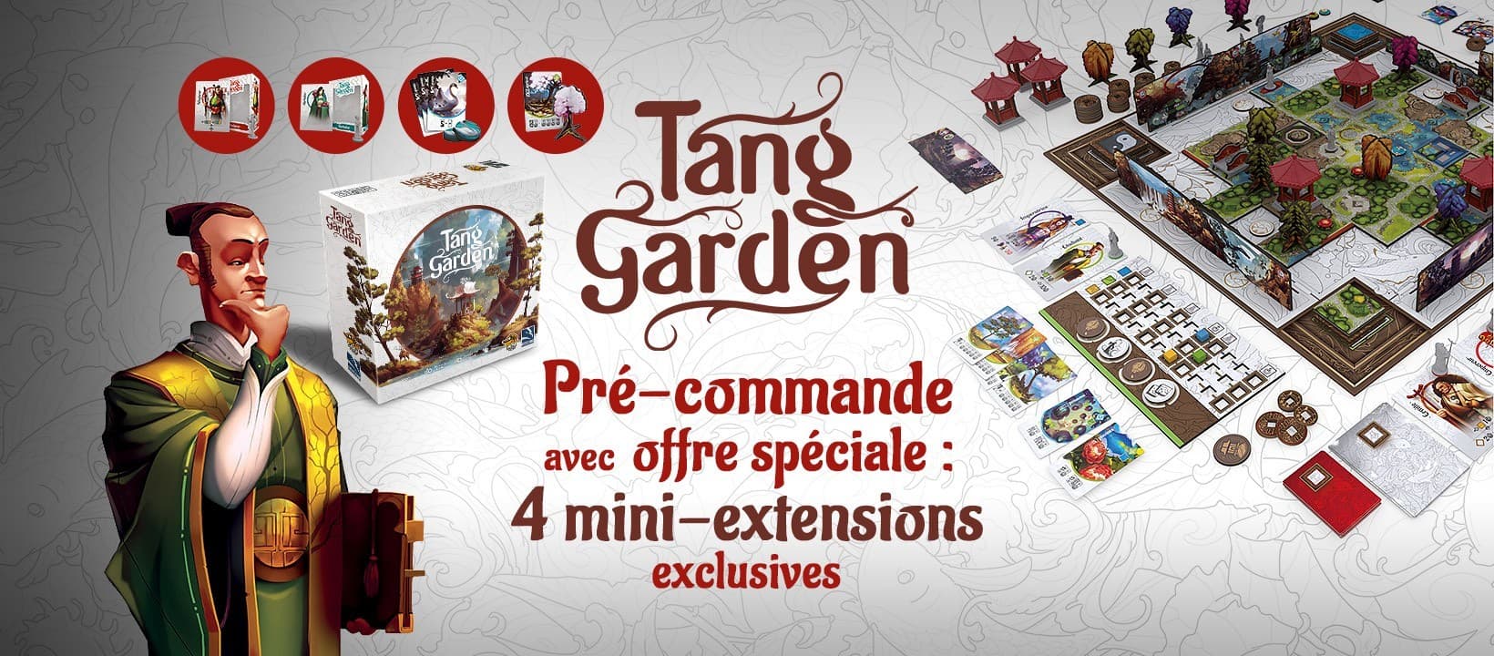 Pré-commande : je TANG GARDEN ou deux de coté ?!