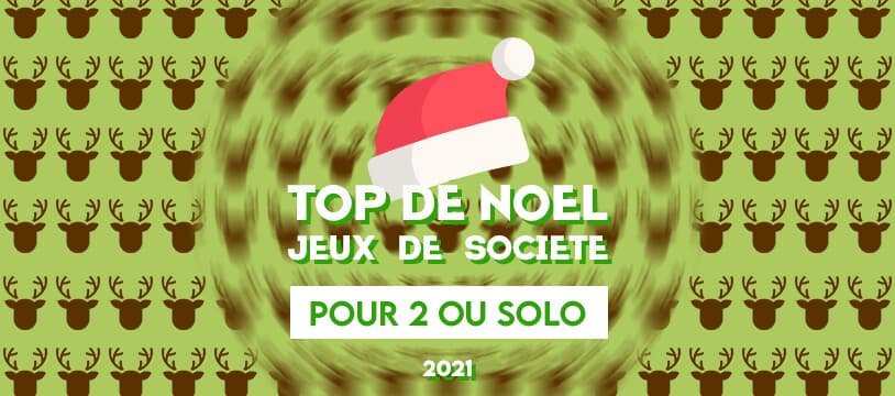 Top de Noël 2021 des jeux de société pour deux joueurs ou solo