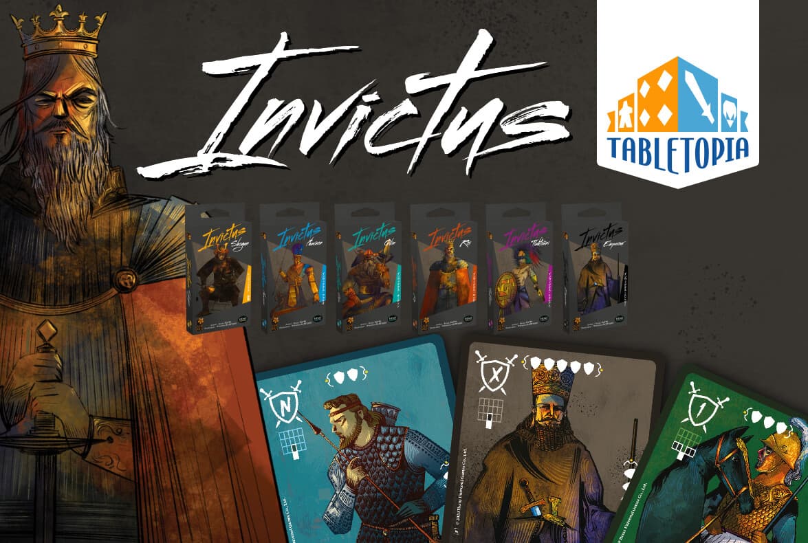 Invictus disponible gratuitement sur Tabletopia