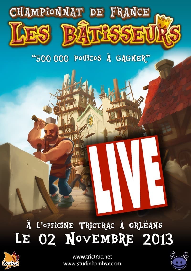 Couverture de l'article : Les Bâtisseurs, le live du tournoi !