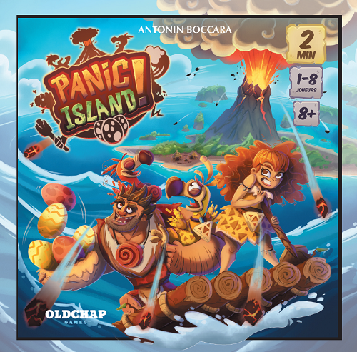 Couverture de l'article : PANIC ISLAND ... Fuyez ! Vous avez 2 minutes !