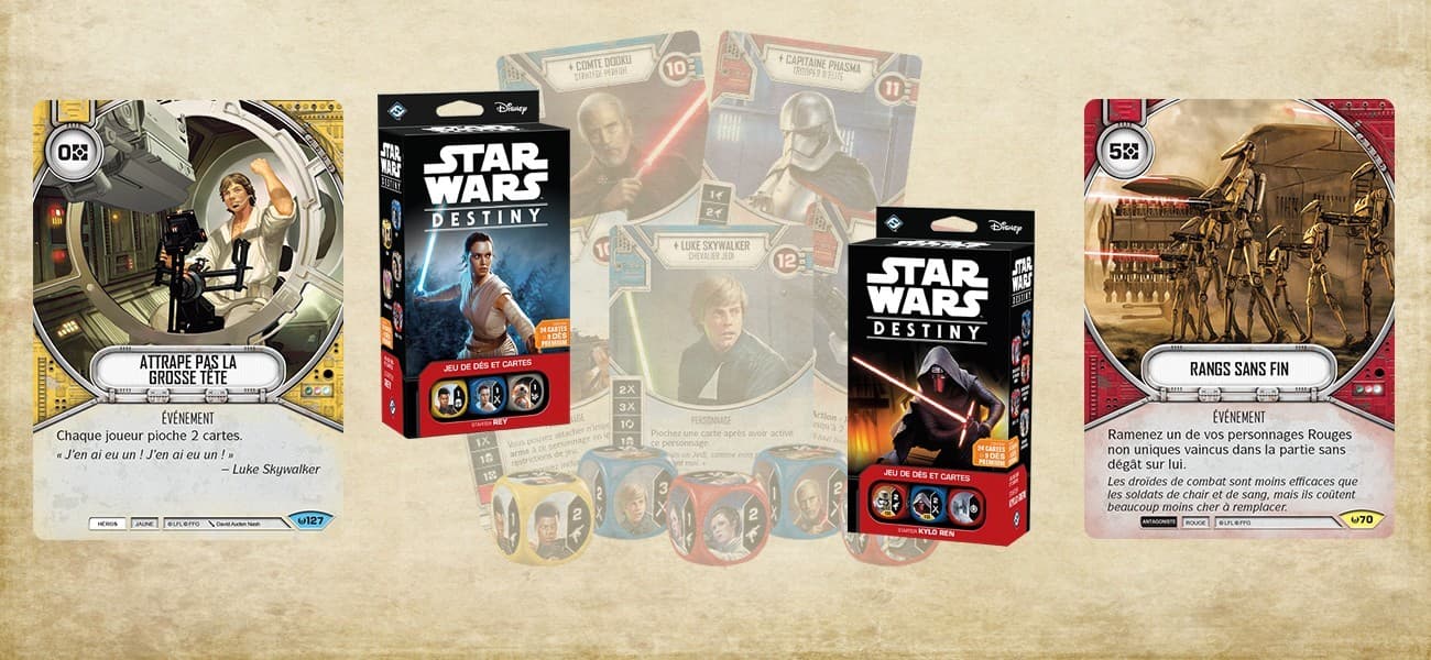 Couverture de l'article : Star Wars Destiny : On était tous les deux Destiny...