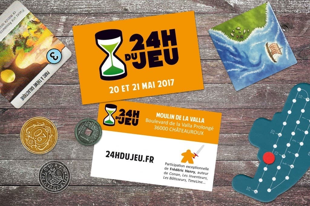Couverture de l'article : 24h du Jeu de Châteauroux 2017 (11° édition)