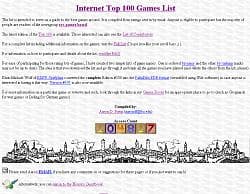 Couverture de l'article : The Internet Top 100 Games List