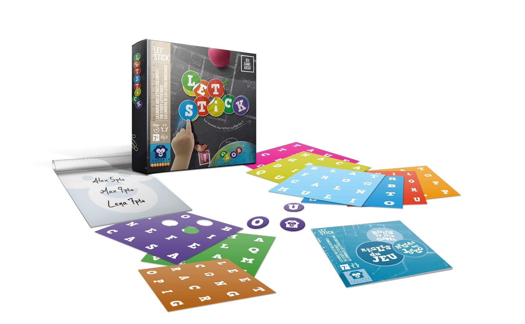 Couverture de l'article : Let'stick, le 1er jeu de lettres qui transforme la maison en terrain de jeu