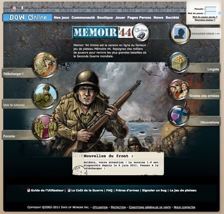 Couverture de l'article : Mémoire 44 On line est ouvert !