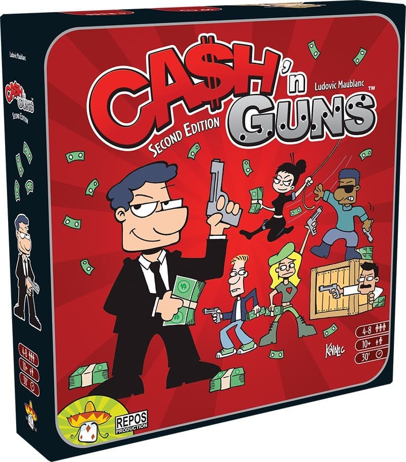 Couverture de l'article : Ca$h'n Guns 2nd ED : Flinguez mémé pour l'concours