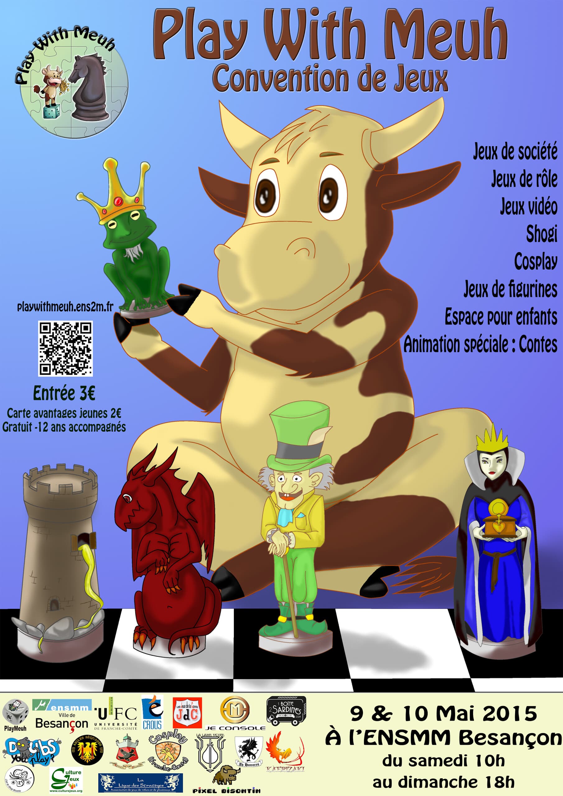 Couverture de l'article : Play With Meuh 2015 - Attention : reporté!