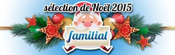 Couverture de l'article : Sélection de Noël 2015 : familial, party game et jeux à 2