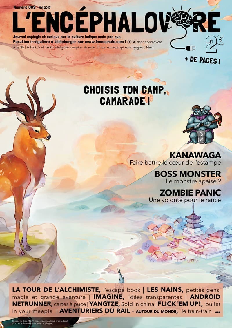 Couverture de l'article : L'encéphalovore 009 (de Pâques) est disponible