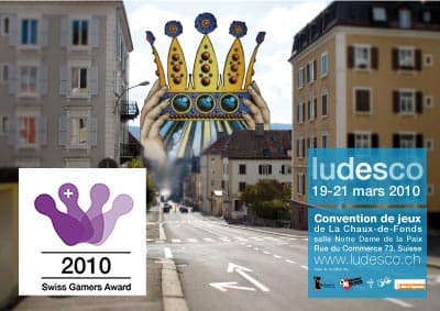 Couverture de l'article : Ludesco & le Swiss Gamers Award