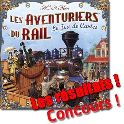 Couverture de l'article : Aventuriers du rail cartes, les résultats du concours