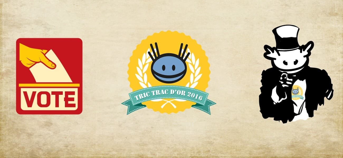 Couverture de l'article : Les Tric Trac d'Or 2016, les votes par catégories, c'est maintenant !