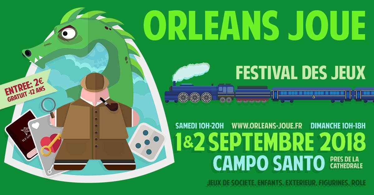 Boom Boom Games à Orléans Joue les 1 & 2 septembre