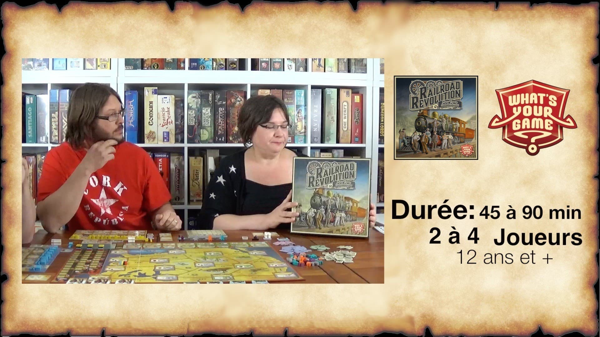Couverture de l'article : Les explications du jeu Railroad Revolution par les Joueurs du Fort