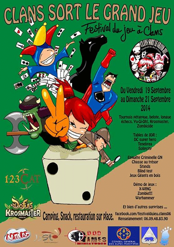 Couverture de l'article : Festival du jeu à clans (06)