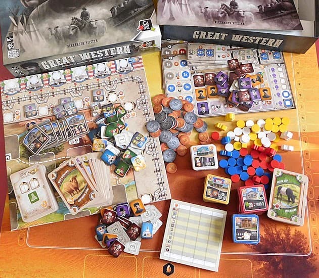 Couverture de l'article : [Jeux A Thème] Far West : Review de Great Western... a Great Game !!!