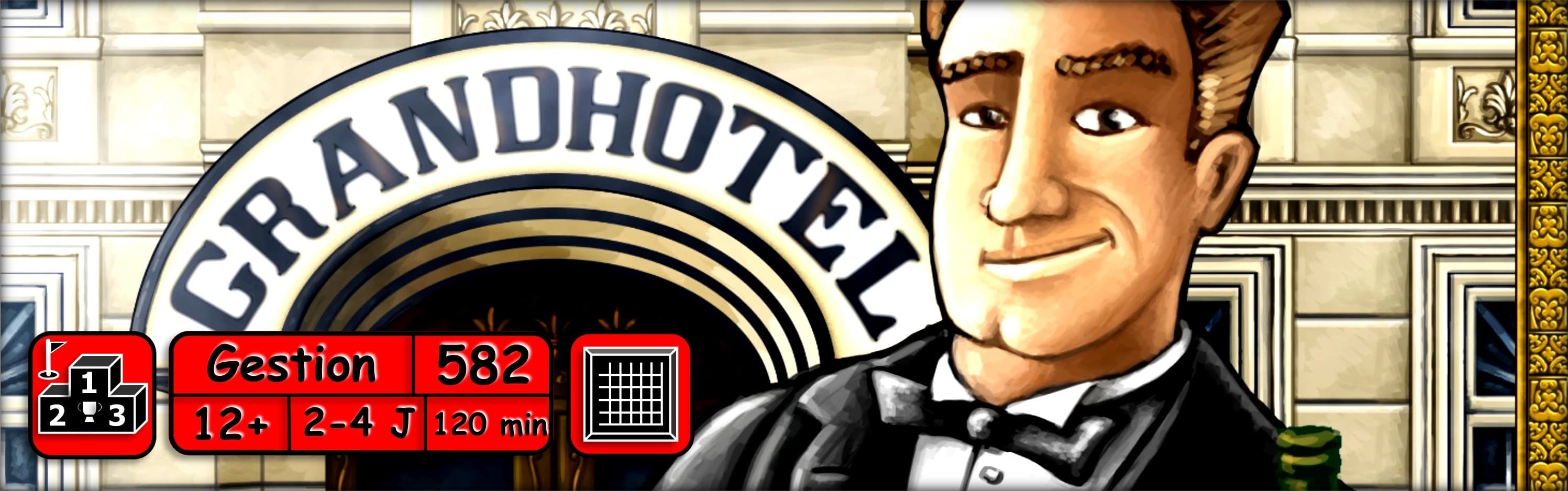 Couverture de l'article : [Videoregles.Net] : Grand Austria Hotel, Digit et Etoiles Ludiques...