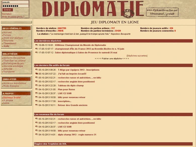 Couverture de l'article : Conv' diplomatie-onlive, 4-5 octobre à paris