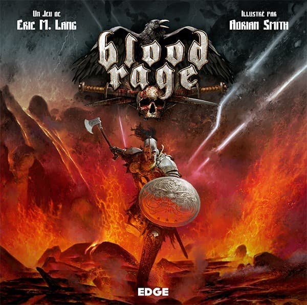 Couverture de l'article : Blood Rage, la Vf pointe le bout de son drakkar