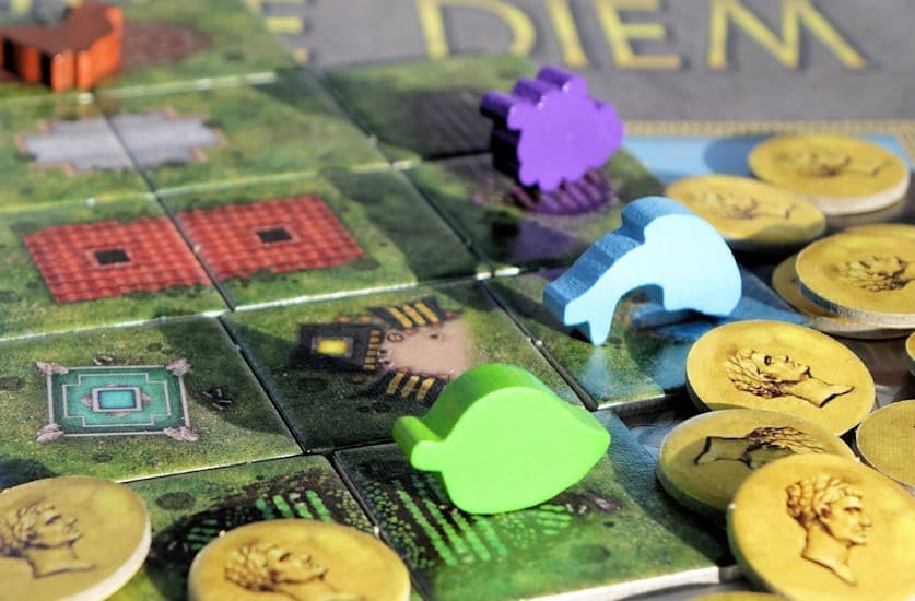 Sur le Vif! Review de Carpe Diem : un très bon jeu de Maître Feld à la mécanique simple, fluide et stimulante!