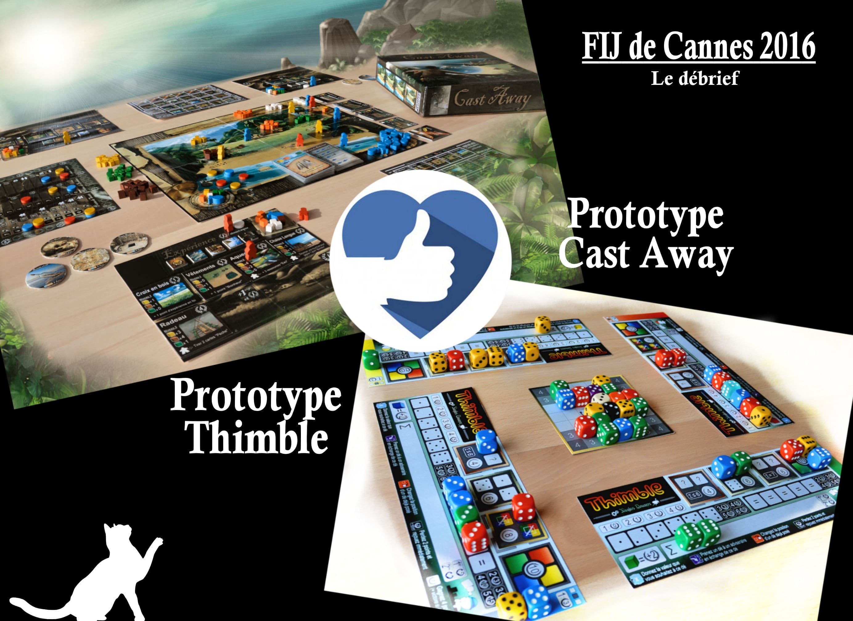 Couverture de l'article : Prototypes CAST AWAY et THIMBLE ; leur premier FIJ de Cannes (Off)