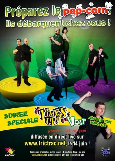 Couverture de l'article : Time's Up vert, The Party animée par Marcus !