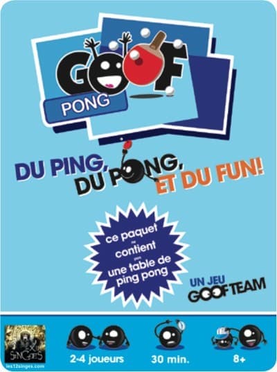 Couverture de l'article : Goof Pong, le Ping Pong devient dinguo
