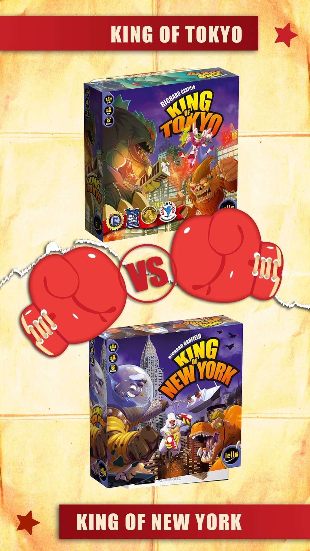 Couverture de l'article : versus : king of tokyo vs king of new york