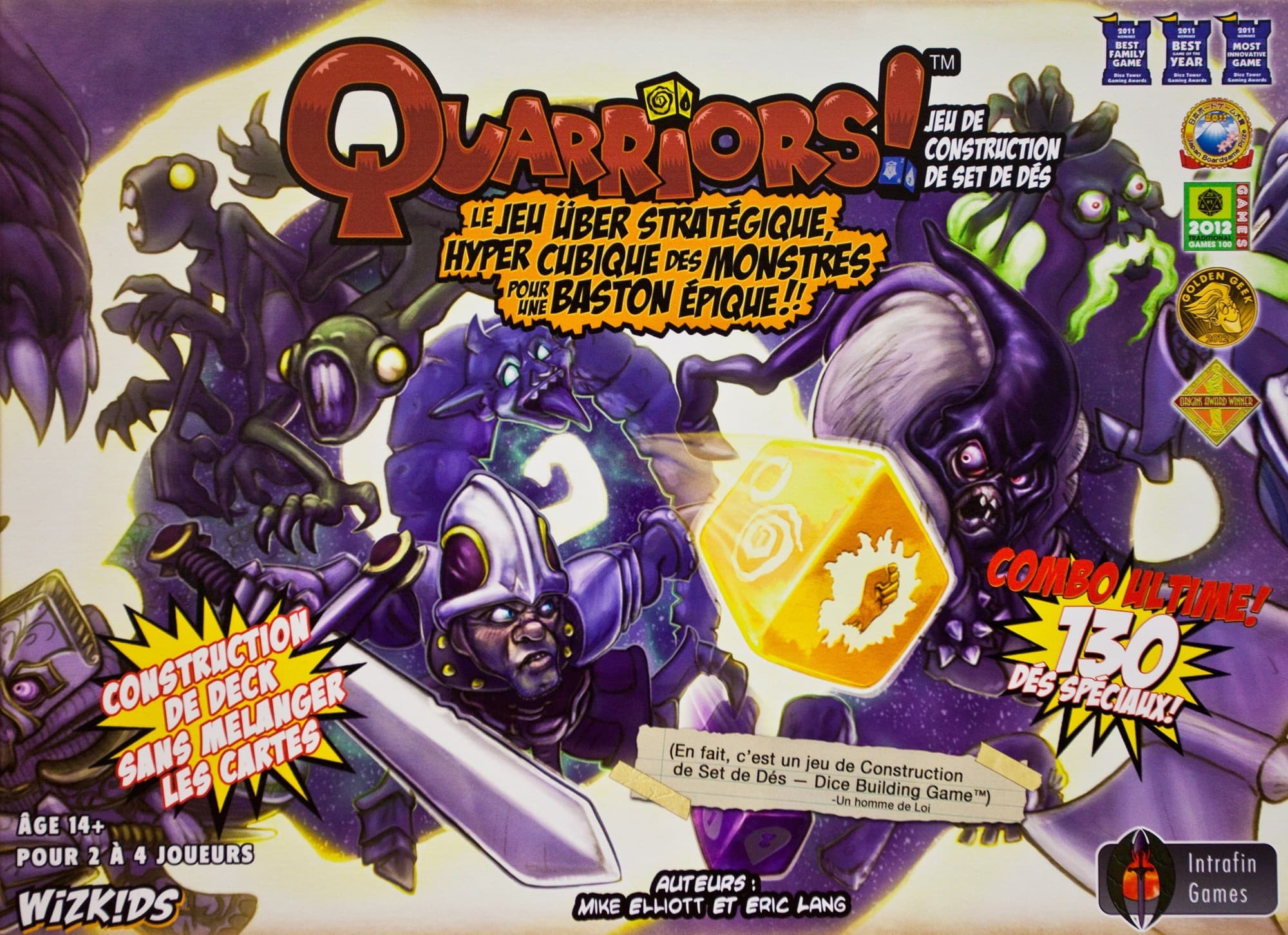 Couverture de l'article : Quarriors ! le über Jeu de Dice Building en Français