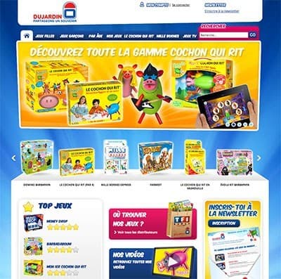 Couverture de l'article : Un nouveau site pour Dujardin