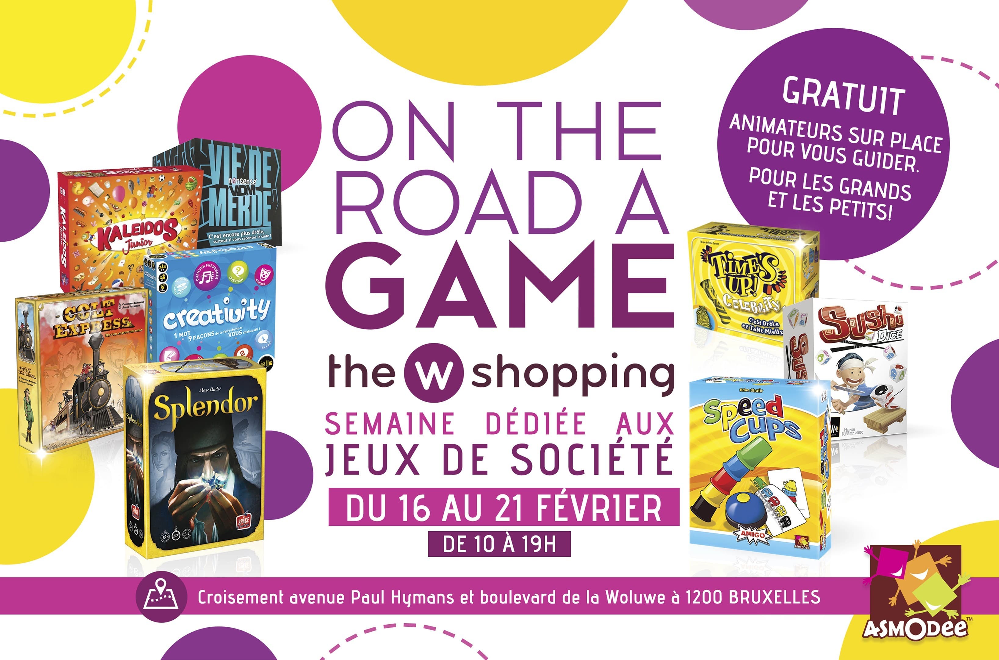 Couverture de l'article : On The road a game Belgique