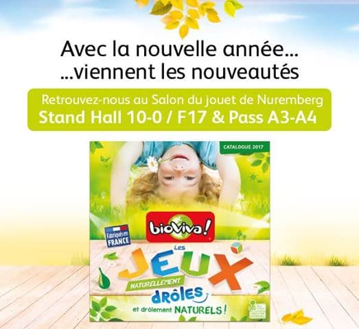 Couverture de l'article : Bioviva présentera ses 18 nouveaux jeux au Salon International de Nuremberg