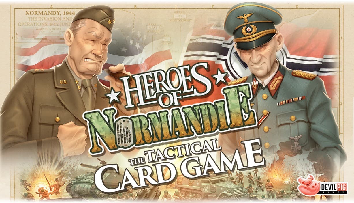 Couverture de l'article : Heroes of Normandie the Tactical Card Game : Dernières nouvelles !