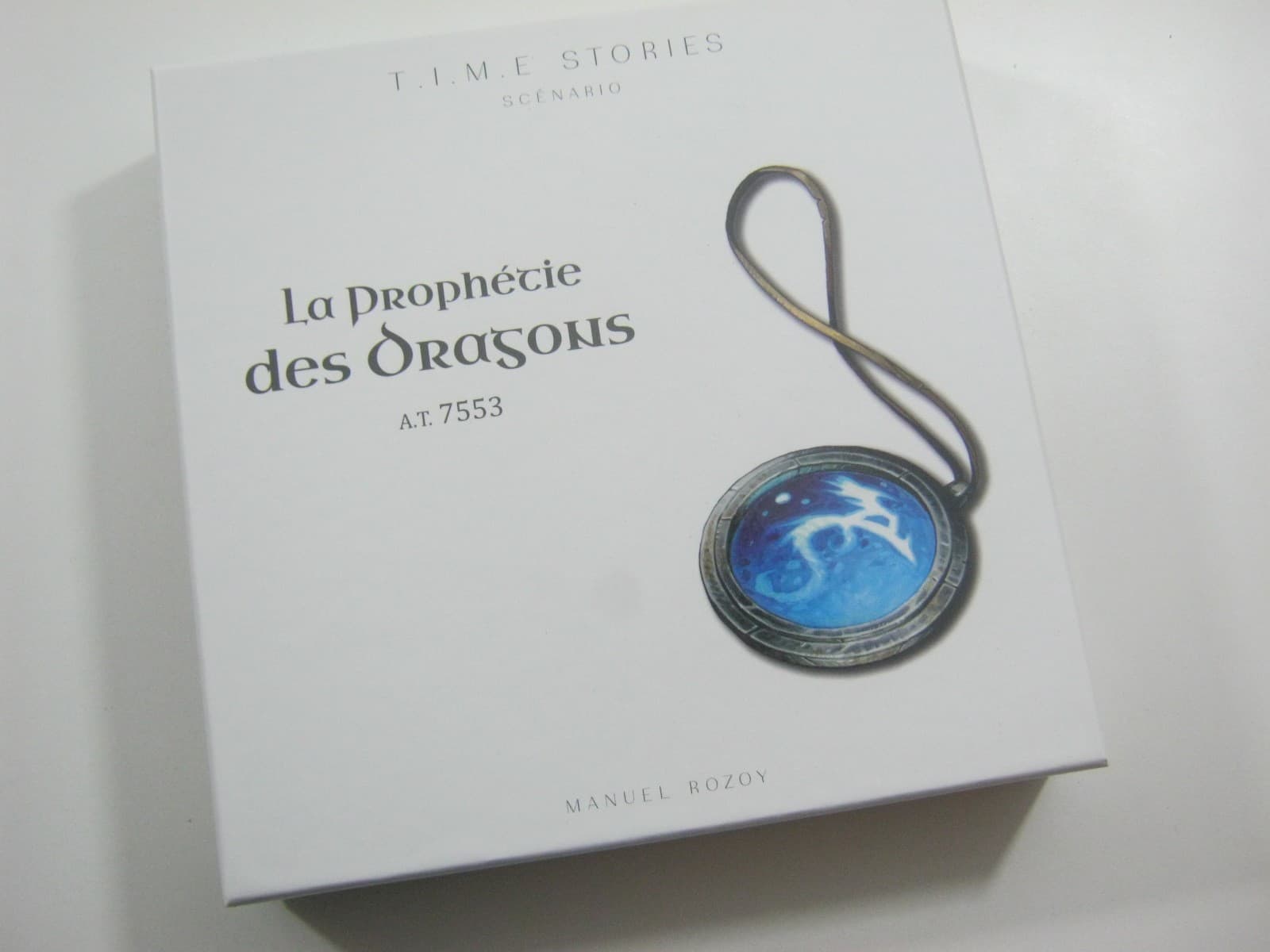Couverture de l'article : Critique de l'extension T.I.M.E Stories - La prophétie des Dragons