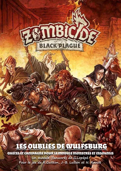 Couverture de l'article : Zombicide Black Plague : Les Oubliés de Wulfsburg !