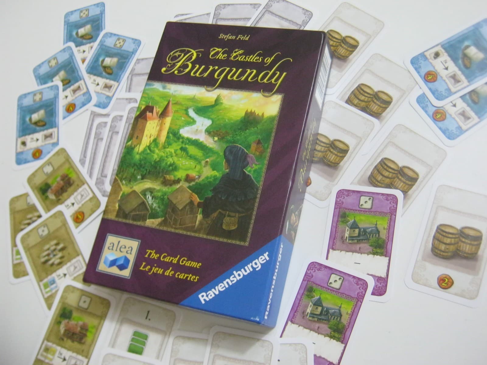 Couverture de l'article : Critique de Les châteaux de Bourgogne le jeu de cartes