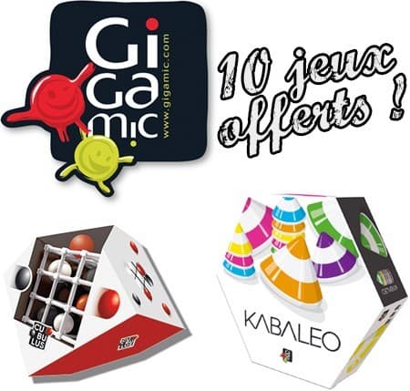 Couverture de l'article : 2 concours Gigamic sur Tric Trac