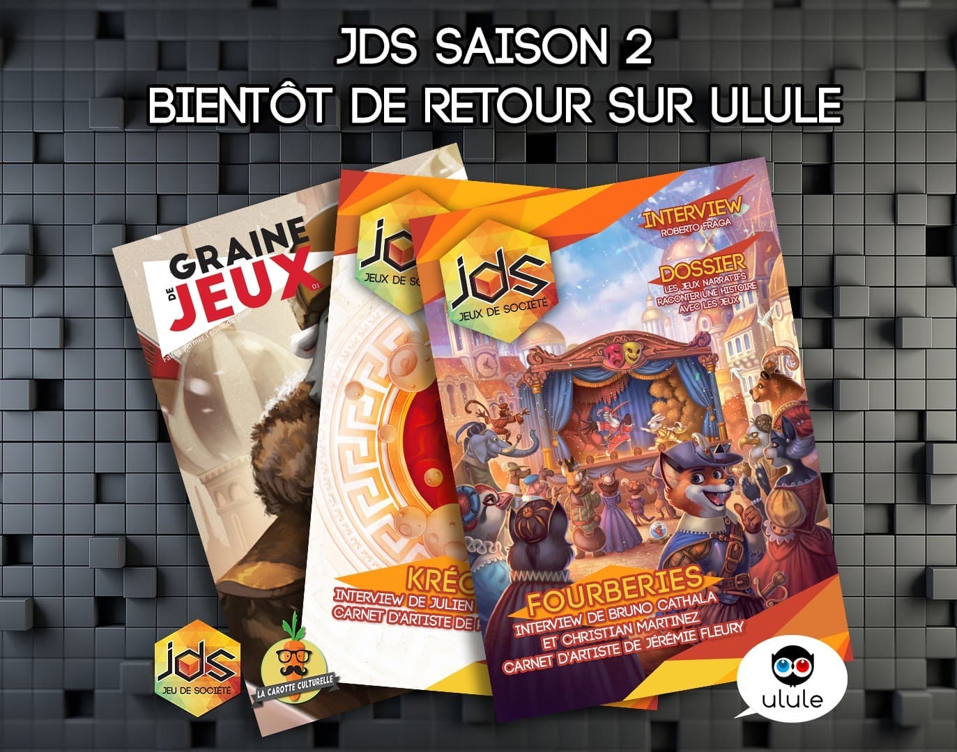 Couverture de l'article : JDS en abonnement annuel + Graine de jeux