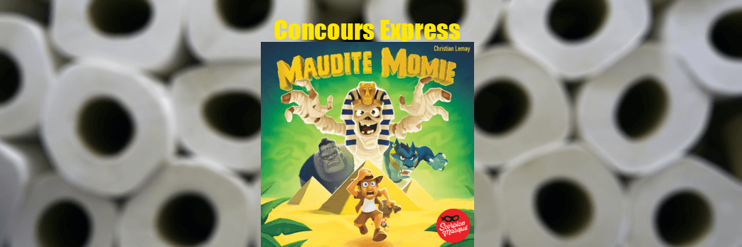 Couverture de l'article : Maudite Momie, le concours express !!!