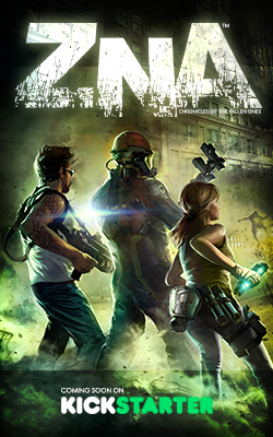 Couverture de l'article : ZNA aujourd'hui sur KICKSTARTER