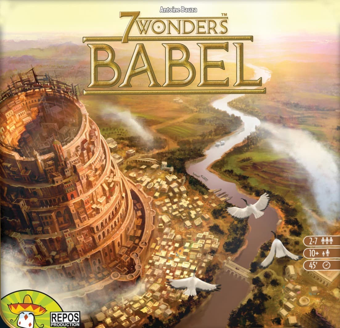 Couverture de l'article : Babel, la double extension pour 7 Wonders