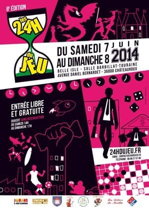 Couverture de l'article : Les 24h du Jeu de Châteauroux 2014