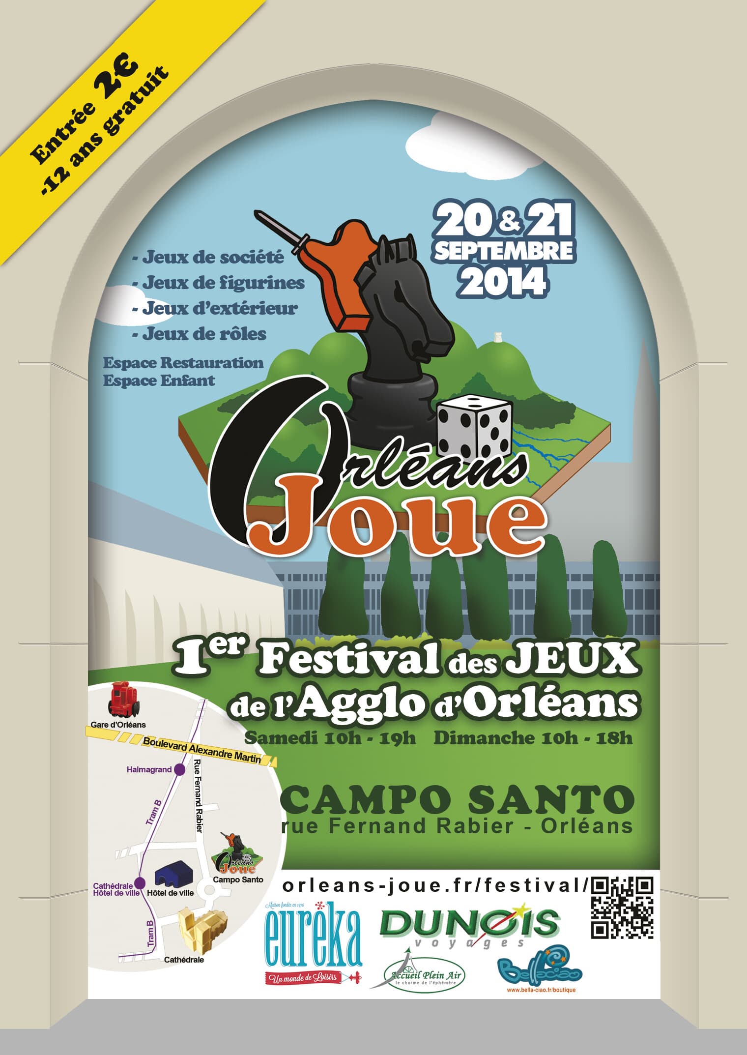 Couverture de l'article : ORLEANS JOUE - 20 et 21 Septembre 2014