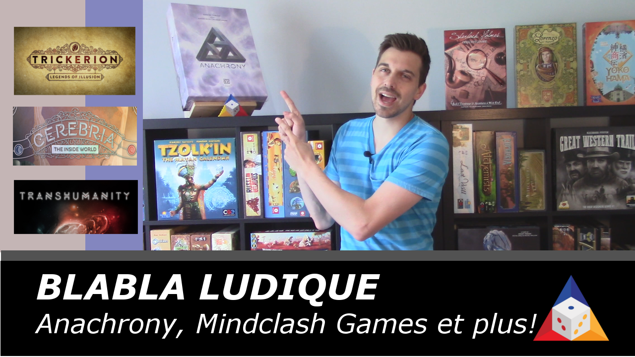 Couverture de l'article : On jase de Mindclash Games, d'Anachrony et de jeux à surveiller!