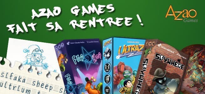 Couverture de l'article : Azao Games fait sa rentrée !
