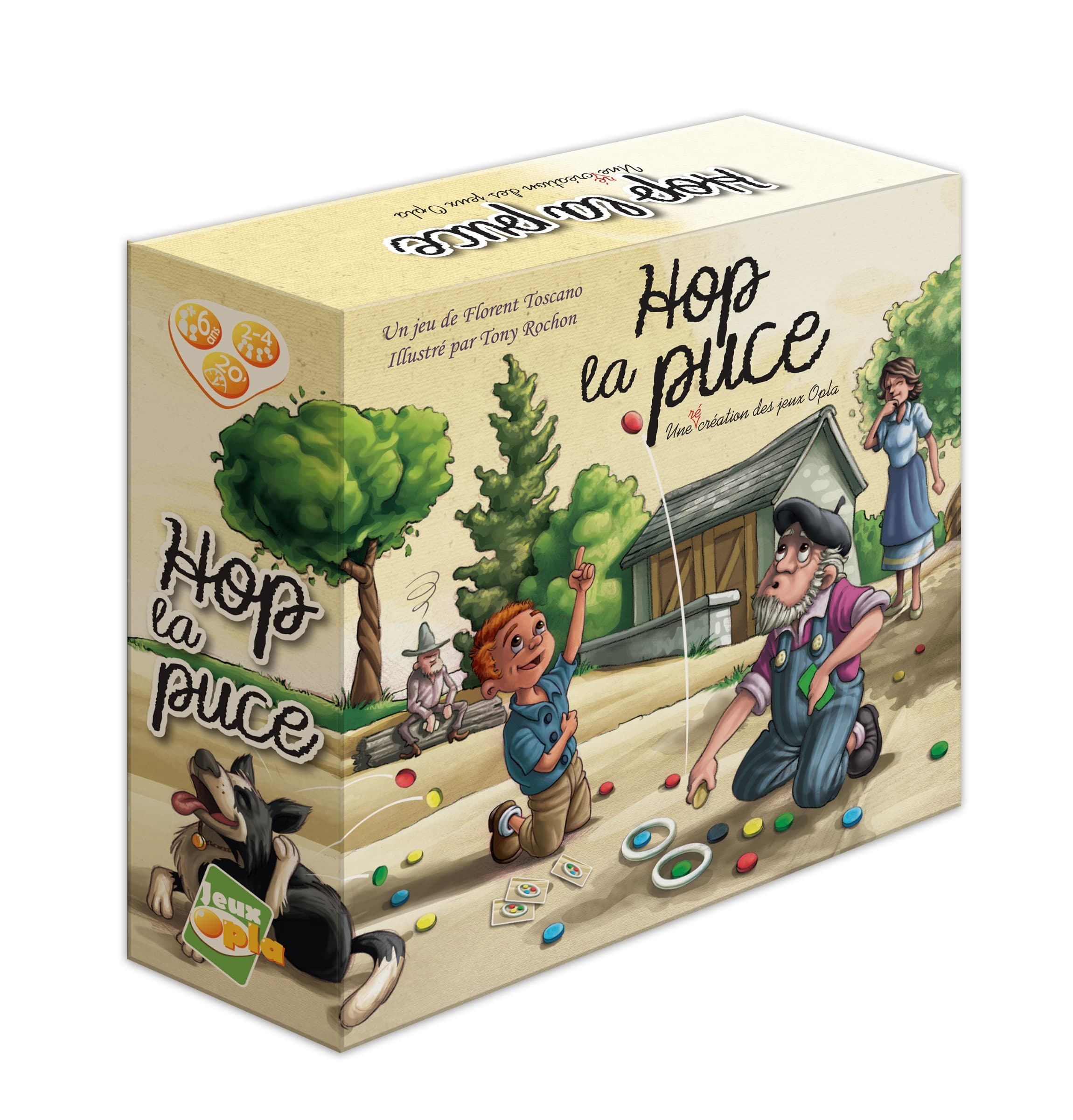 Couverture de l'article : Hop la puce est disponible, avec des golden tickets et du goodies !