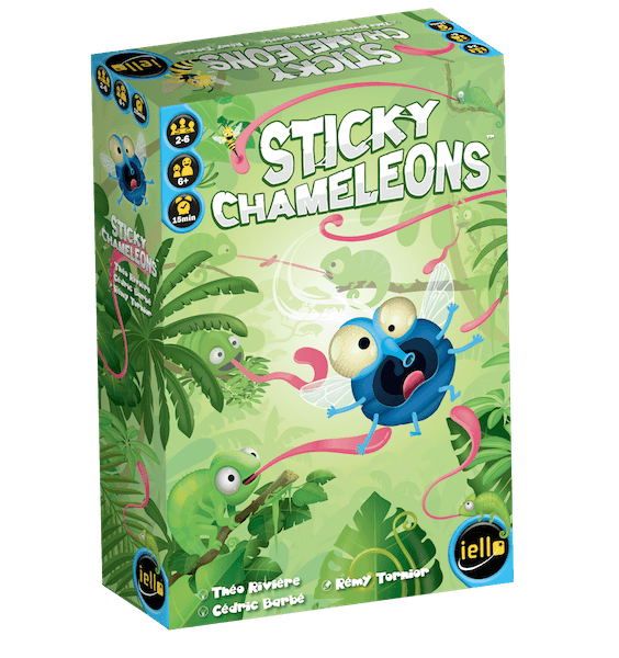 Sticky Chameleons : Tournez 7 fois votre langue dans la main avant de jouer !