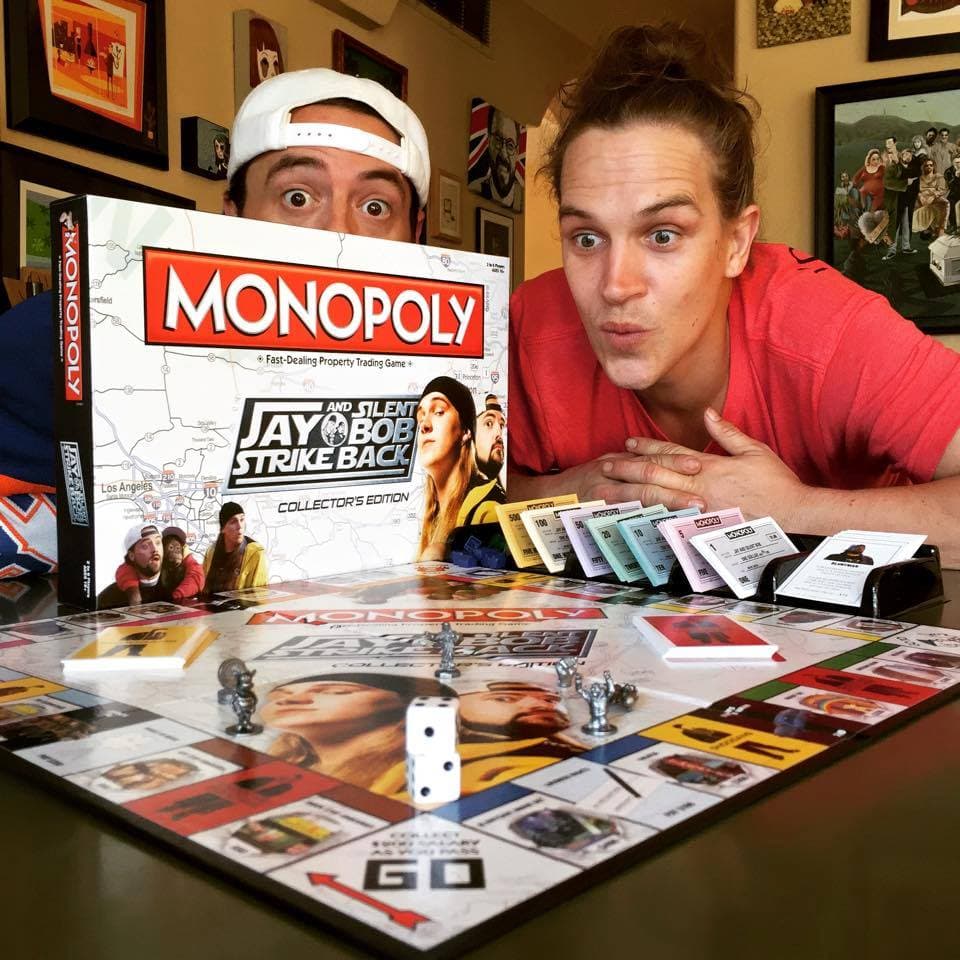 Couverture de l'article : Monopoly Jay & Silent Bob et le mouvement Kitchype